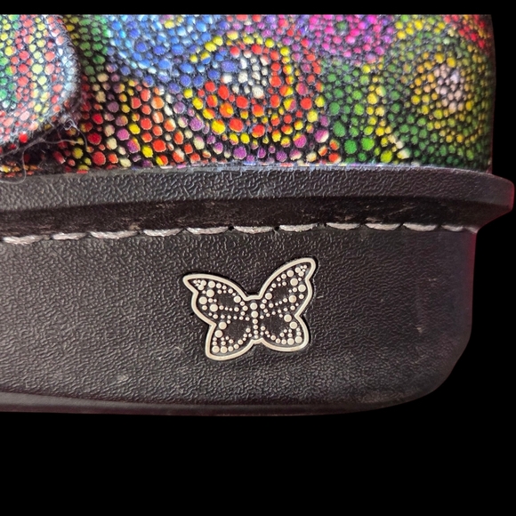 Alegria Paloma Mary Jane Shoes In Rainbow Size 6.5 - Picture 3 of 8